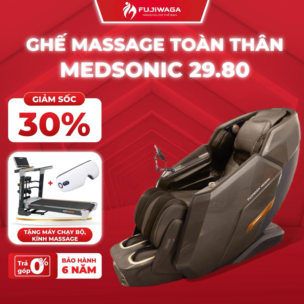 Ghế massage toàn thân MedSonic 29.80 - Fujiwaga