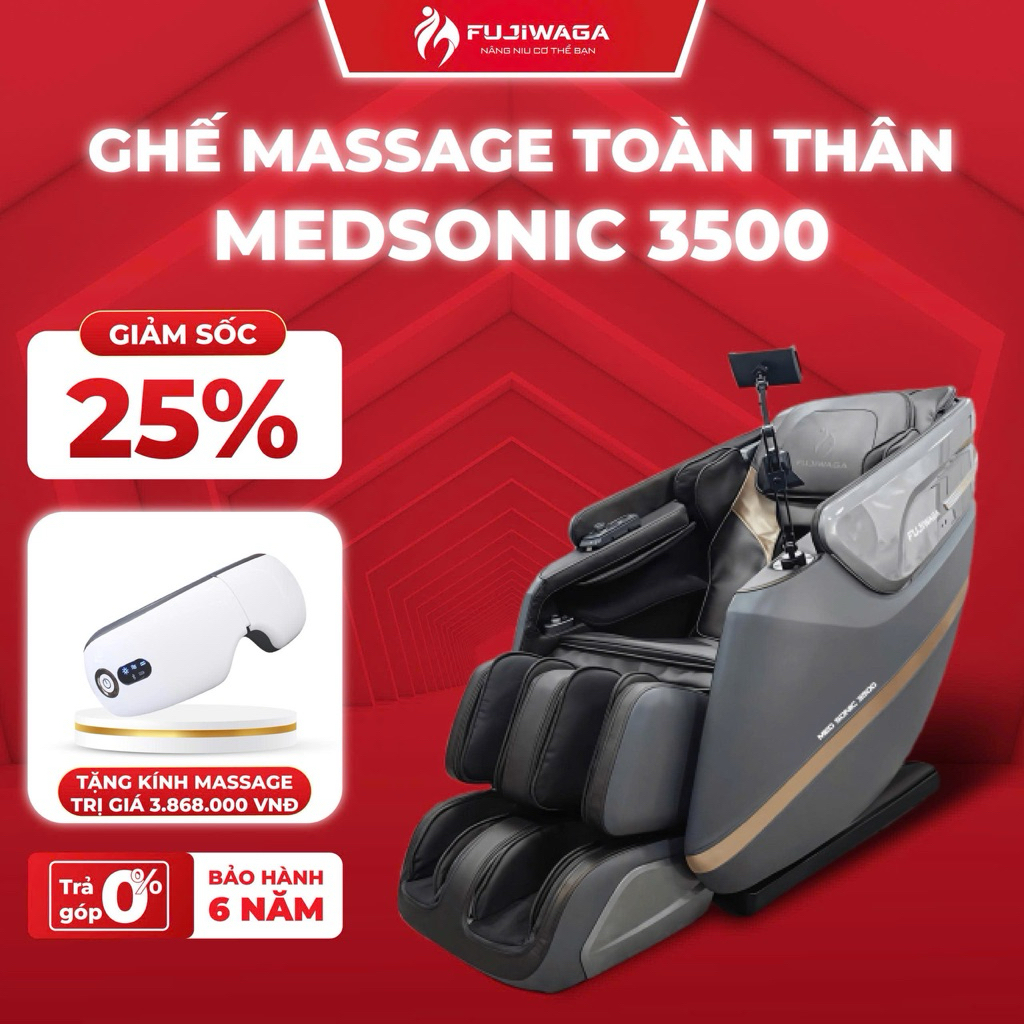 Ghế massage toàn thân Medsonic 3500 - Fujiwaga