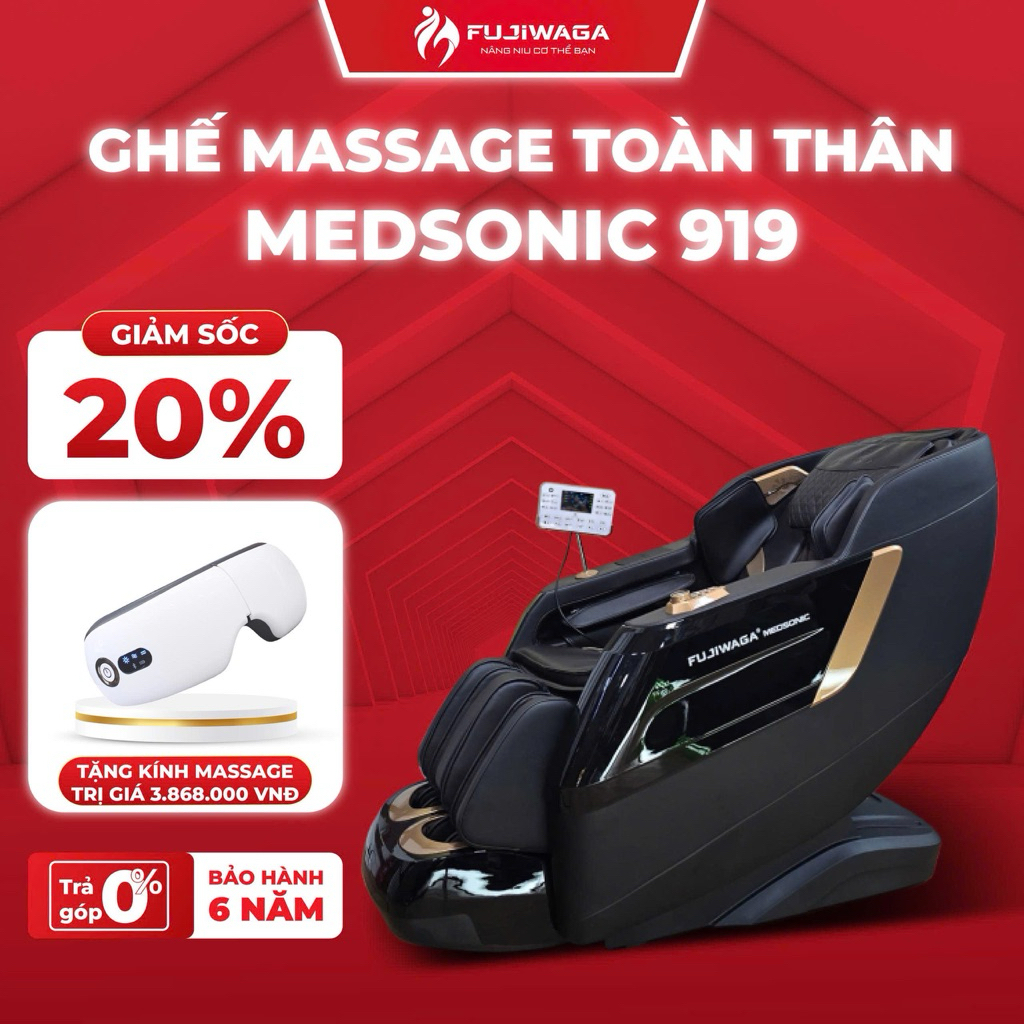 Ghế Massage toàn thân MedSonic 919 - Fujiwaga