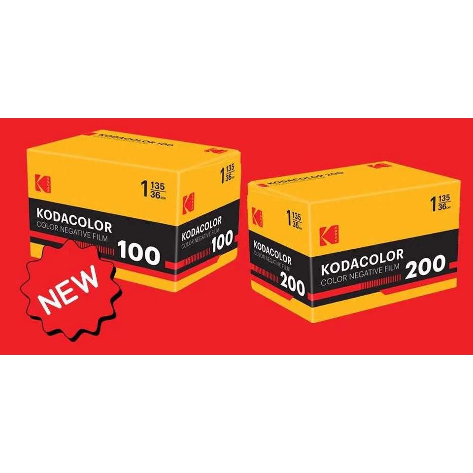 Kodak kodacolor 100 date 01/2028 36exp film 35mm phim mới dùng được trên máy PNS
