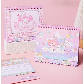 🌸LỊCH ĐỂ BÀN HELLO KITTY KUROMI SANRIO FRIENDS