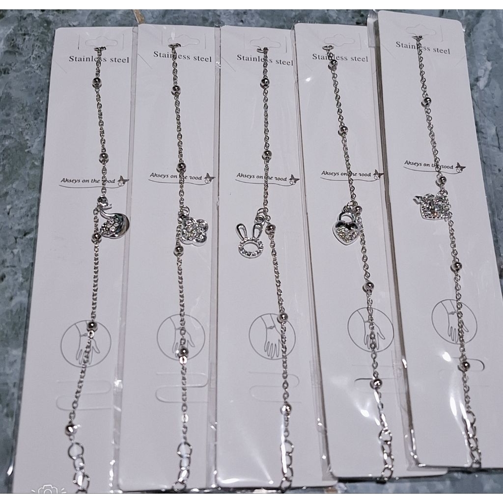 sỉ 10 lắc tay , lắcchân mạ bạc