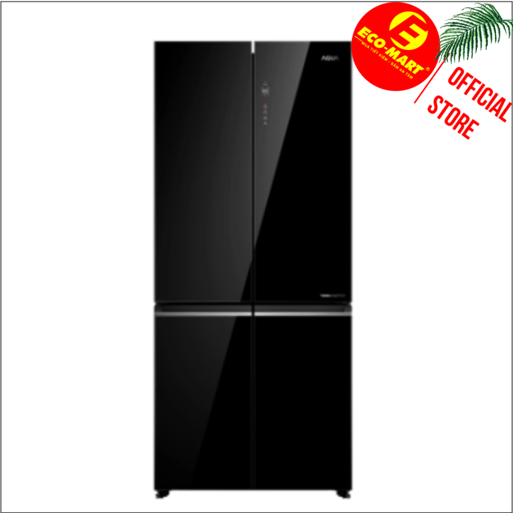 AQR-M600XA(GB) Tủ lạnh Aqua AQR-M600XA(GB) Inverter 529 lít Multi Door màu đen có lắp đặt