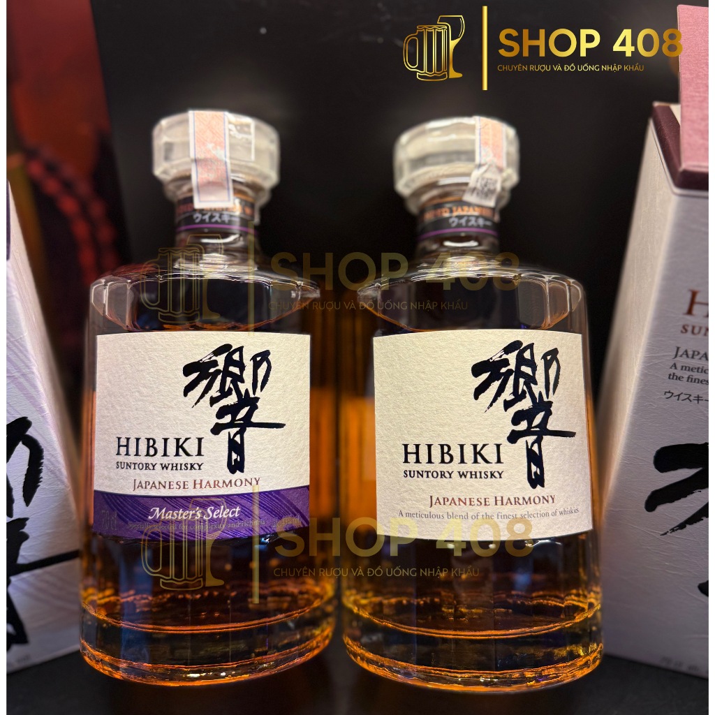 Rượu Hibiki Harmony & Hibiki Master's Select Whisky 700ml Nhật Bản