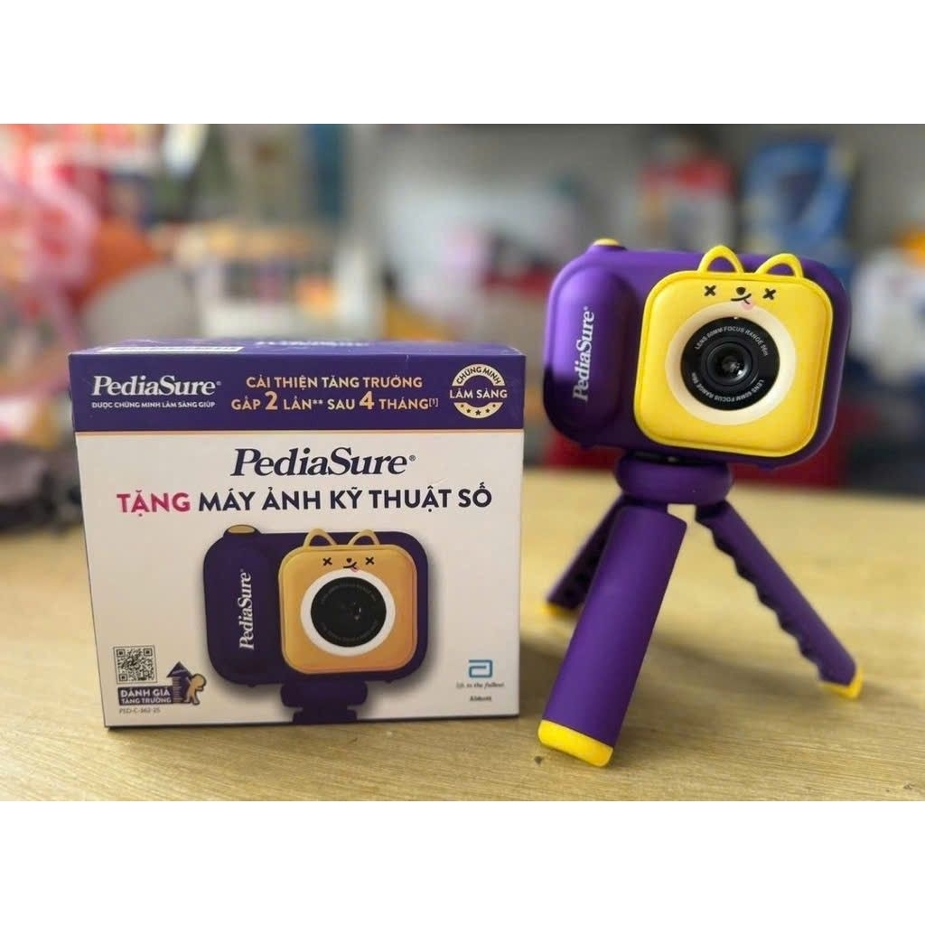 Máy ảnh kỹ thuật số cho bé - quà tặng từ Pediasure