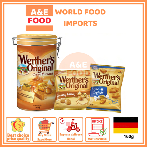 Hộp quà kẹo Werther's Original Chewy Caramel 160g
