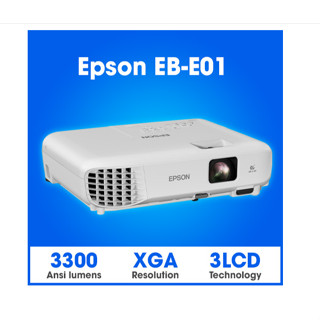 Máy chiếu Phim Xem Bóng Đá Epson EB-E01 Siêu Đẹp mới 95% như mới