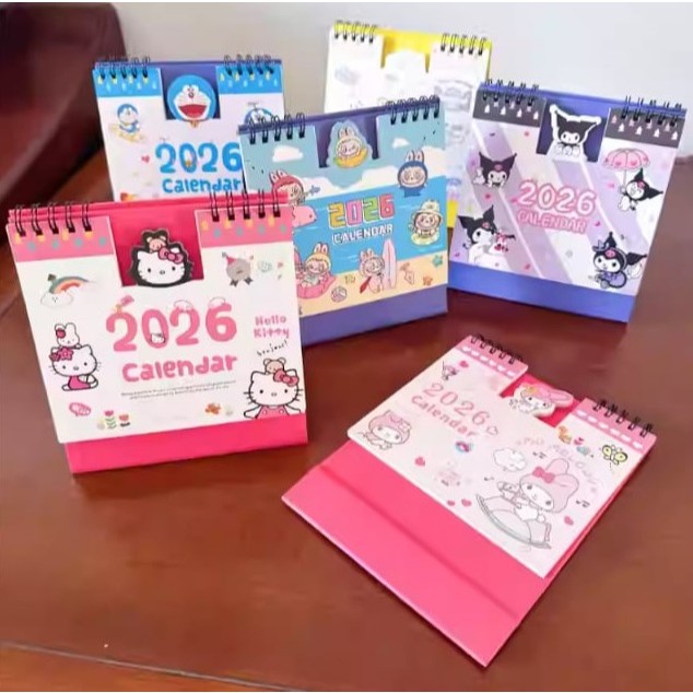 🌻 LỊCH ĐỂ BÀN HELLO KITTY DORAEMON SANRIO FRIENDS