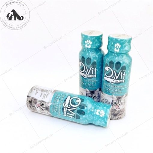 Siro Canxi Omega-3 O3Vit Thái Lan – Bổ Sung Dinh Dưỡng Cho Chó Mèo