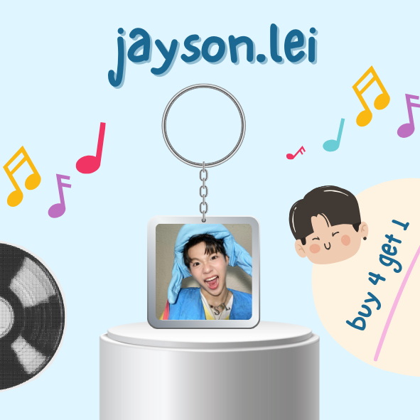 Móc khoá nhựa/Keyring anh trai Jaysonlei chương trình Anh trai say Hi 2025 30 anh trai