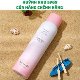 [CHÍNH HÃNG]XỊT KHÓA MAKEUP LÌ, KIỀM DẦU 24H BỔ SUNG VITAMIN C CHỐNG SỈN MÀU DA MACK AND