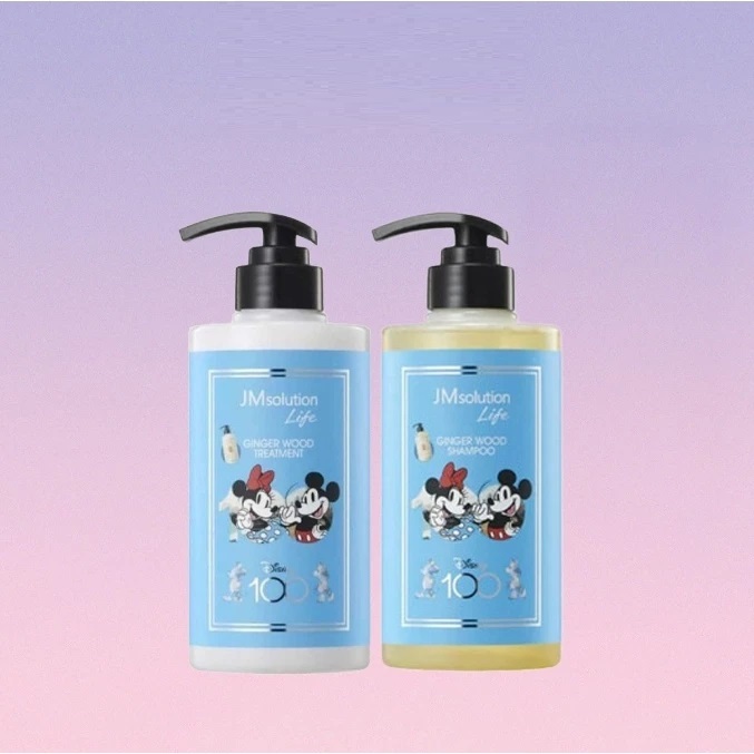 Set dầu gội xả gừng JM Solution Life Ginger Wood 500ml