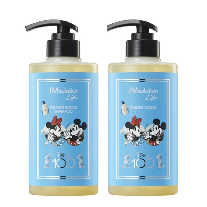 Bộ Dầu Gội Dầu Xả Gừng Jm Solution Life Bản Disney Ginger Wood 500ml