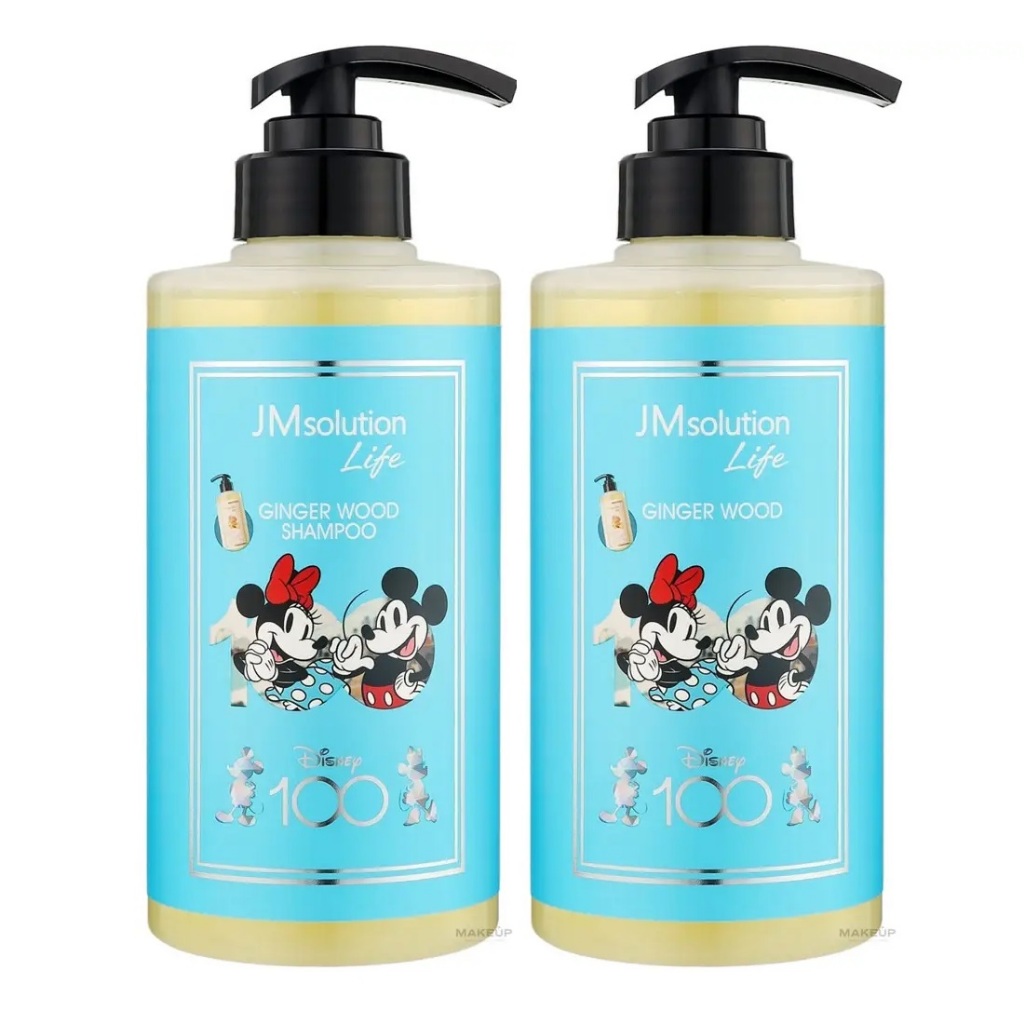 Bộ 2 Chai Dầu Gội Và Dầu Xả Gừng JM Solution Life Ginger Wood 500ml