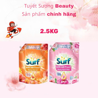  Nước Giặt Surf hương nước hoa 2.5 kg túi 