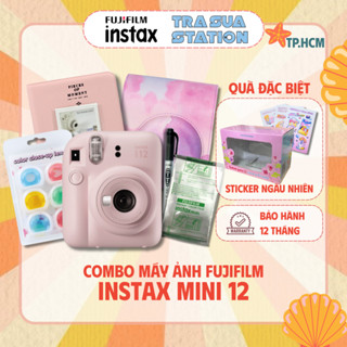  Combo Instax Mini 12 - Bộ máy và phụ kiện chụp ảnh lấy liền Fujifilm Instax Mini 12 