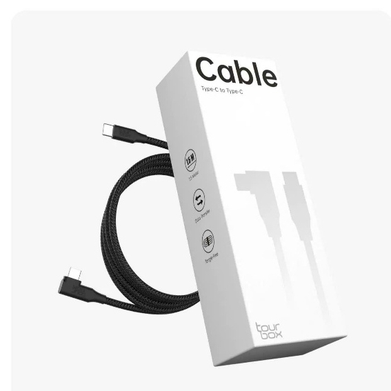 Dây Cáp Chính Hãng TourBox - Cáp Type-C hai đầu chuyên dụng cho bàn phím TourBox, dùng cho dựng phim