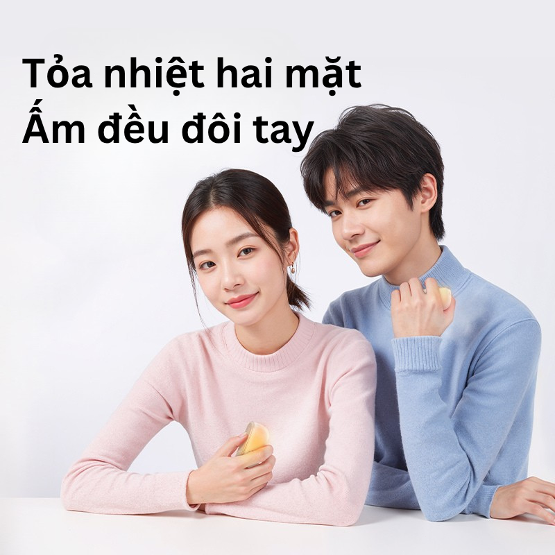 Tiankeplus Mẫu Mới: Sưởi Ấm Nam Châm 2 Trong 1, Thiết Kế Nhiệt Độ Ổn Định 4 Mặt, Pin 6000mAh, Sạc Type-C | BigBuy360 - bigbuy360.vn