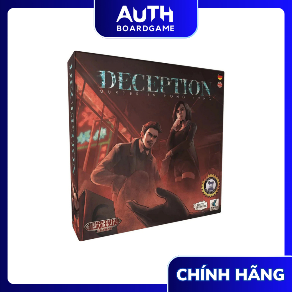 [Chính Hãng] Deception: Murder in Hong Kong – Board Game Trinh Thám & Phán Đoán