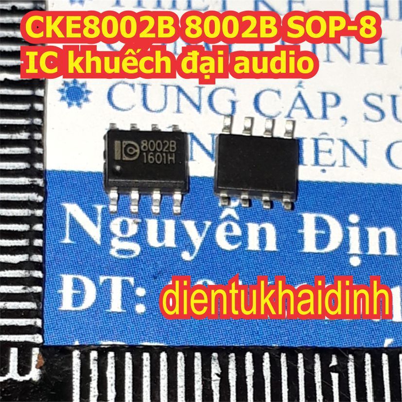 5 con CKE8002B 8002B 8002 SOP-8 IC khuếch đại audio KDE1288