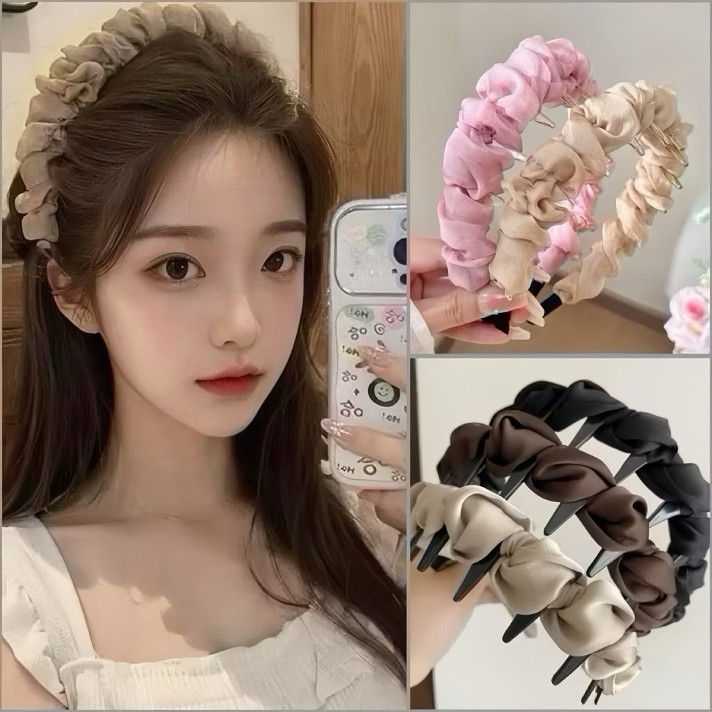 Cài Tóc Băng Đô Chữ Y Lio Làm Phồng Tóc Tiểu Thư Kiểu Pháp Dễ Thương