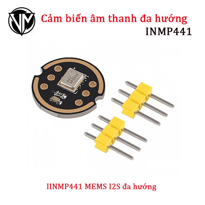 Cảm biến âm thanh INMP441 MEMS I2S, Micro đa hướng dành cho ESP32