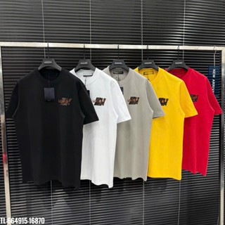  Áo thun Eo Vì thêu logo da trước sau thiết kế hot trend Nam nữ New 2025 