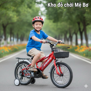 Xe đạp xaming nam A8 tay ngang cho bé từ 2-10 tuổi