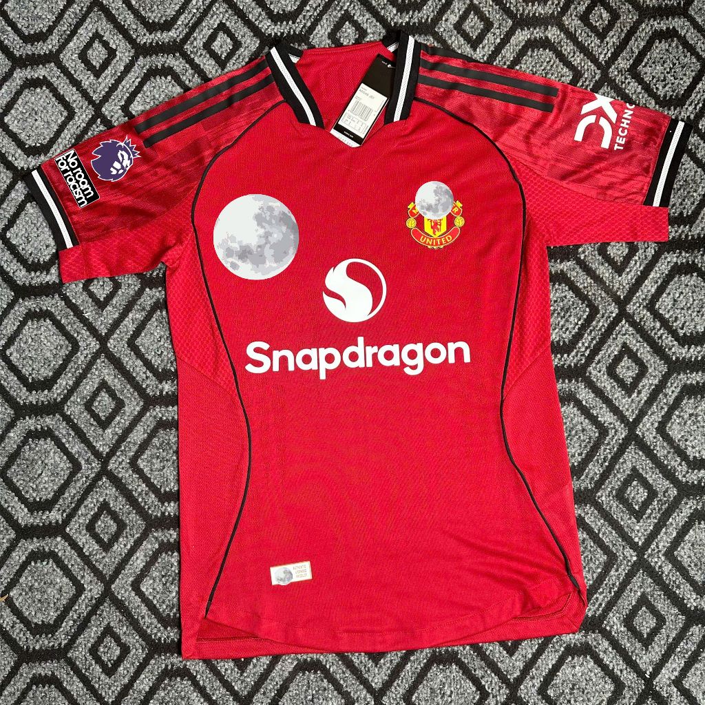 ( Chỉ áo ) Áo đá bóng MU đỏ , Áo đá banh Mancher United , vải Player xin xò