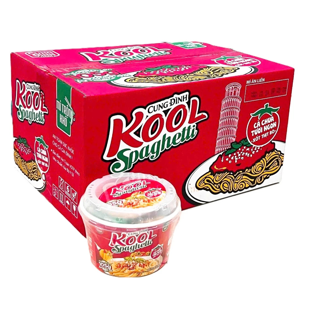++ THÙNG MÌ BÁT TRỘN CUNG ĐÌNH KOOL SPAGHETTI ++