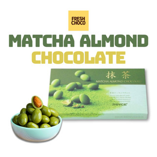  Matcha Almond Chocolate Nhật Bản - Socola Matcha bọc hạnh nhân Nhật Bản 