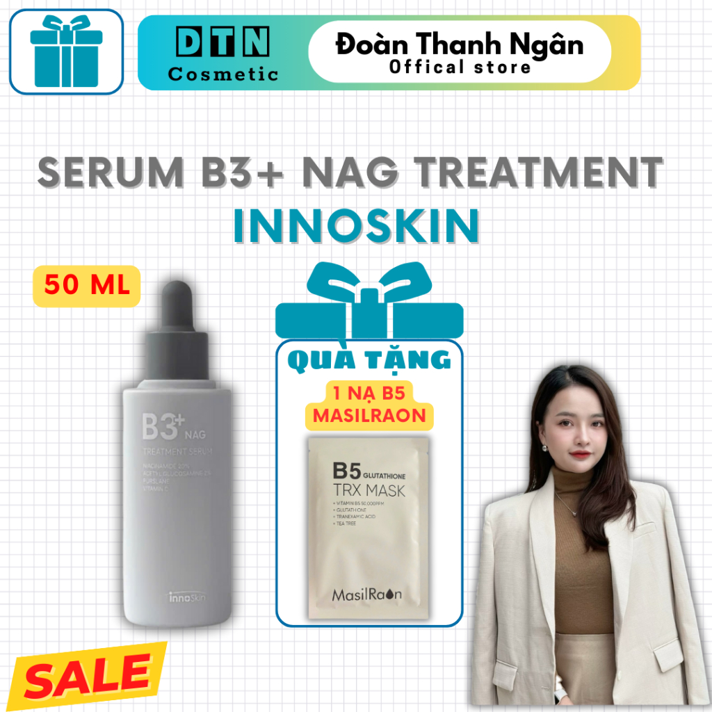 [ CHÍNH HÃNG ] Serum B3+ NAG Treatment INNOSKIN