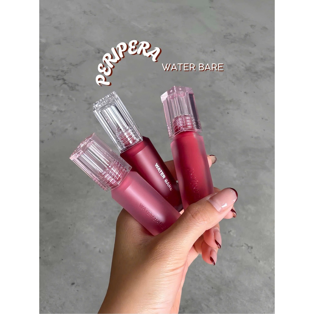 Son tint bóng lì Peripera Water Bare Tint (flashsale các màu date06/2026)