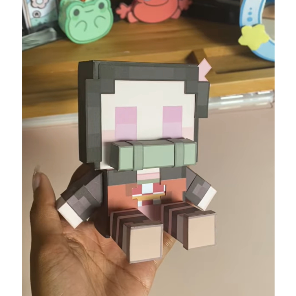 Mô hình Kimetsu No Yaiba figure Demon Slayer Tanjirou Nezuko Zenitsu Inosuke Giyuu Shinobu...figure 