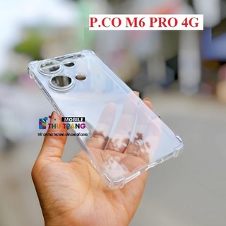 Ốp lưng P.co M6 M6 Pro  P.co M5 4G  P.co F6 Pro F5 Pro chống sốc chống va đập có gờ bảo vệ camera - hàng dày loại 1