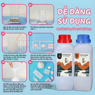 Silicone lỏng - Tự làm khuôn silicon