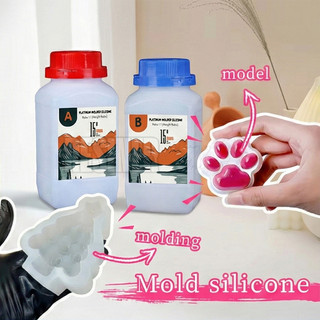 Dung Dịch Silicon Lỏng 2 Thành Phần - Tự Làm Khuôn Silicon