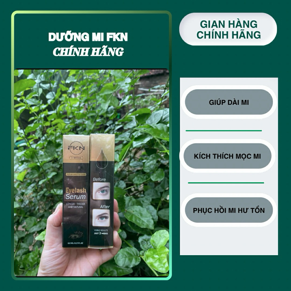 Dưỡng Mi FKN Chính Hãng, Phiên Bản Nâng Cấp(6ml)