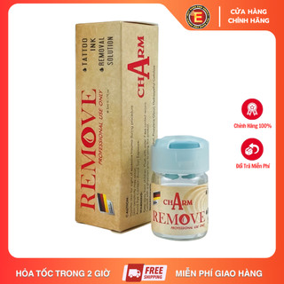 Dung Dịch Xóa Xăm KHÔNG A.XITT REMOVE CHARM Tạm Biệt Lông Mày - Môi Cũ ,Dày Màu