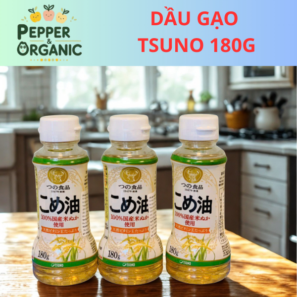 Dầu gạo Tsuno 180g Nhật Bản