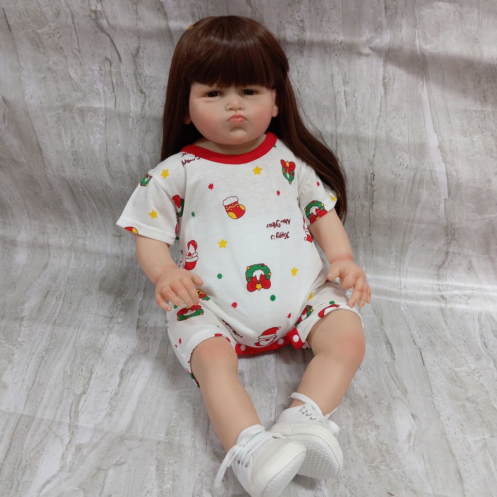 Búp Bê Grace 71 cm = 28 inch NPK Reborn Silicon Vinyl Doll PVN6952