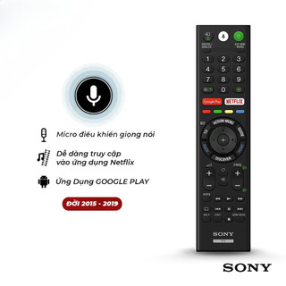 Remote Tivi Sony RMF-TX520P Giọng Nói Bluetooth - Thay Thế Smart TV Sony 2015-2025 Tặng Pin