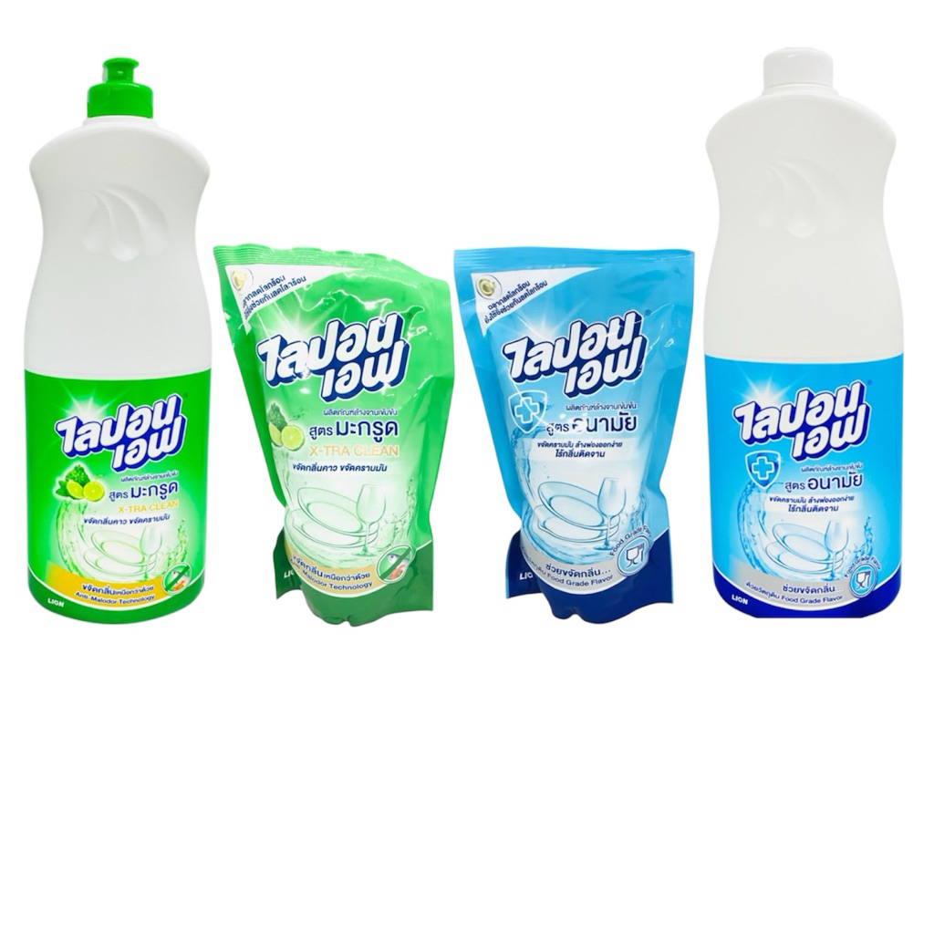 NƯỚC RỬA BÁT CHÉN LIPON THÁI LAN TÚI 550ml/800ml