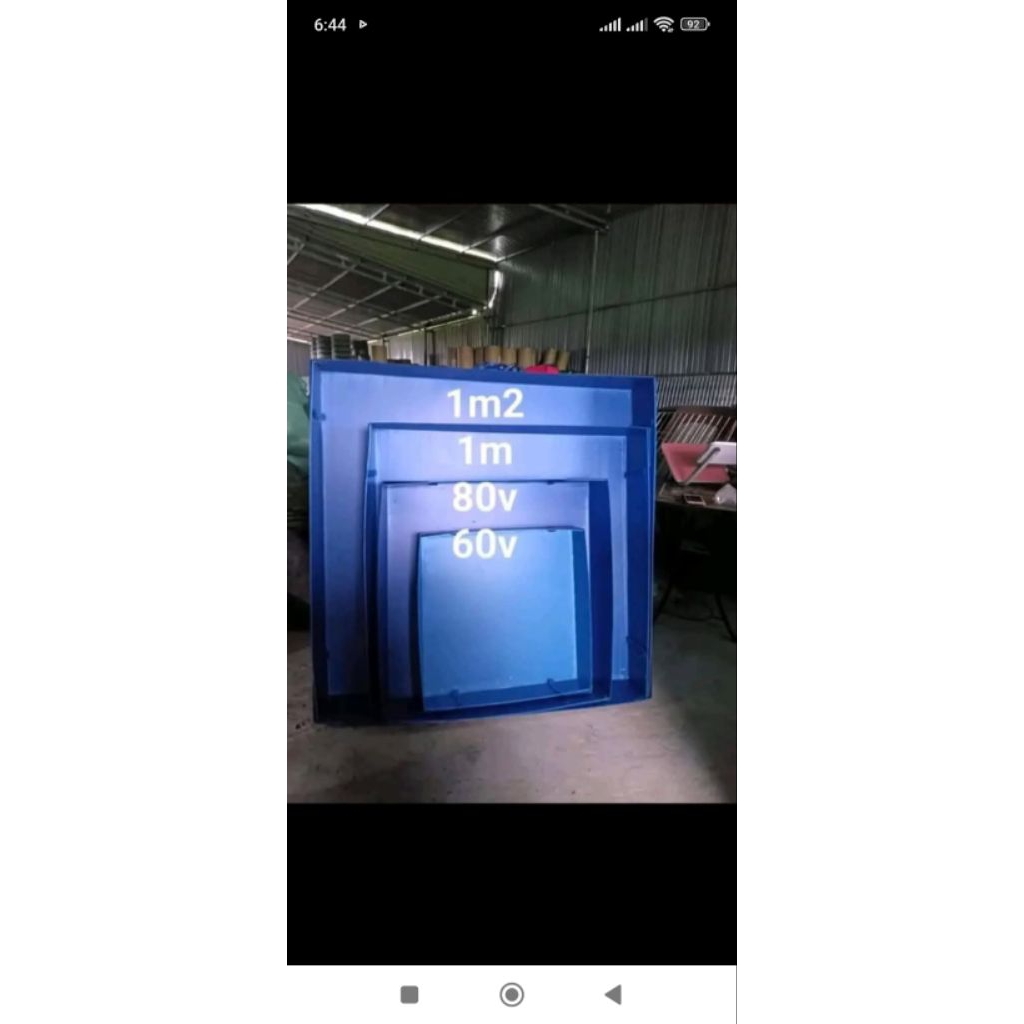 bộ 2 khay 60 vuông+bịt mỏ gà chọi