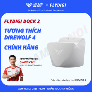 Dock sạc Flydigi Dock 2, dock sạc cho Flydigi Direwolf 4, phụ kiện tay cầm chính hãng Flydigi