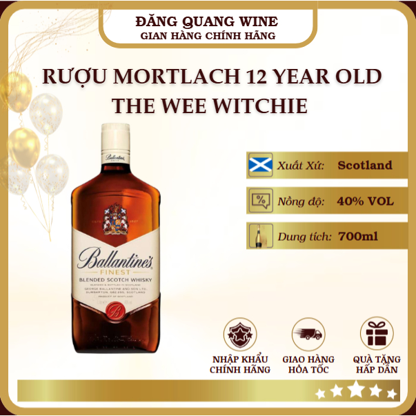Rượu Ballantines Finest 700ml