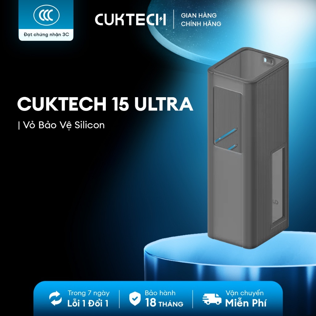 Vỏ Bảo Vệ Silicon Sạc Di động CUKTECH PB1055 PB150P PB200U