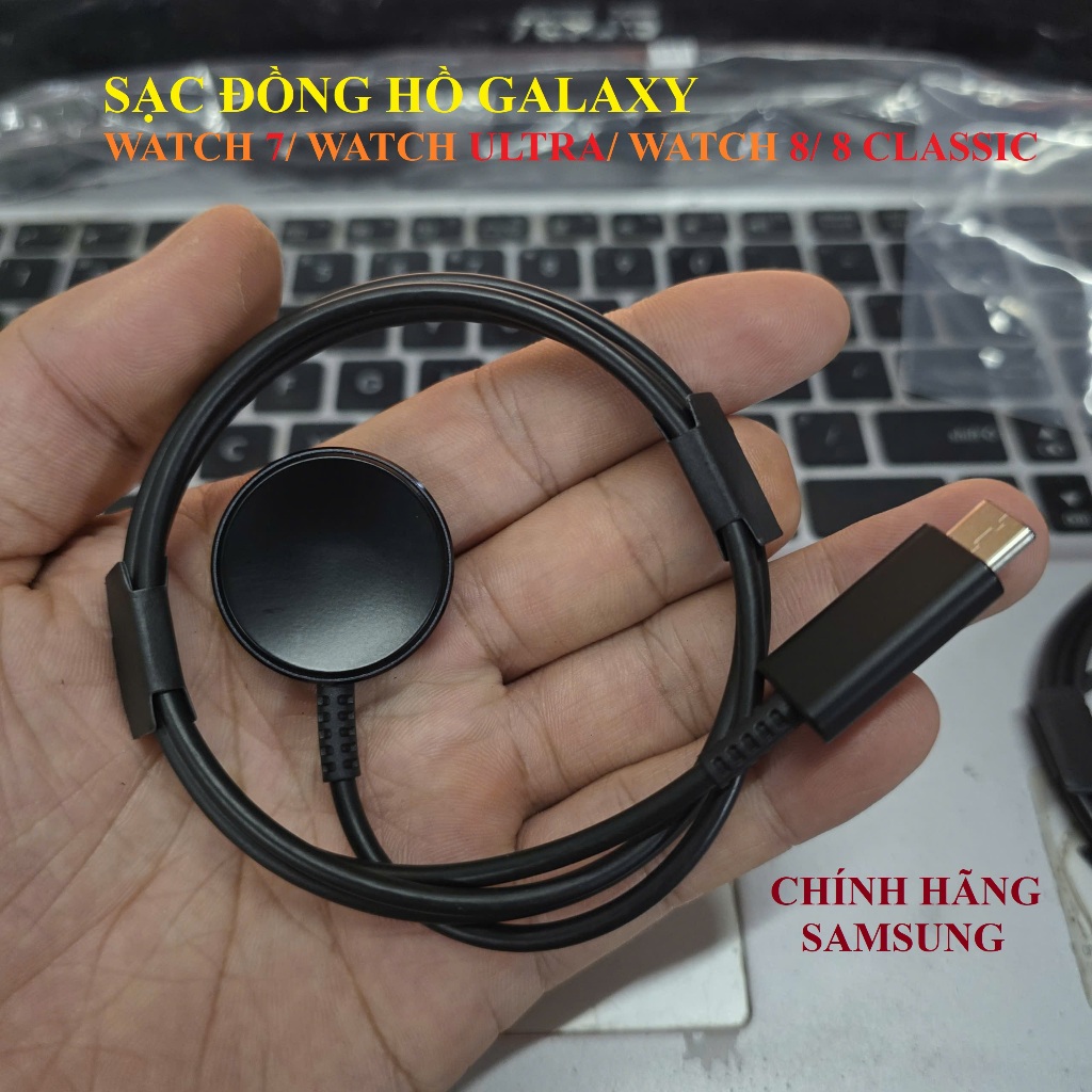 Sạc Đồng Hồ Galaxy Watch 7/ Watch 7 Ultra, Watch 8/ Watch 8 Classic Chính Hãng Samsung