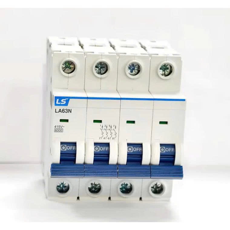 Cầu dao tự động MCB LS LA63N-4P-50A