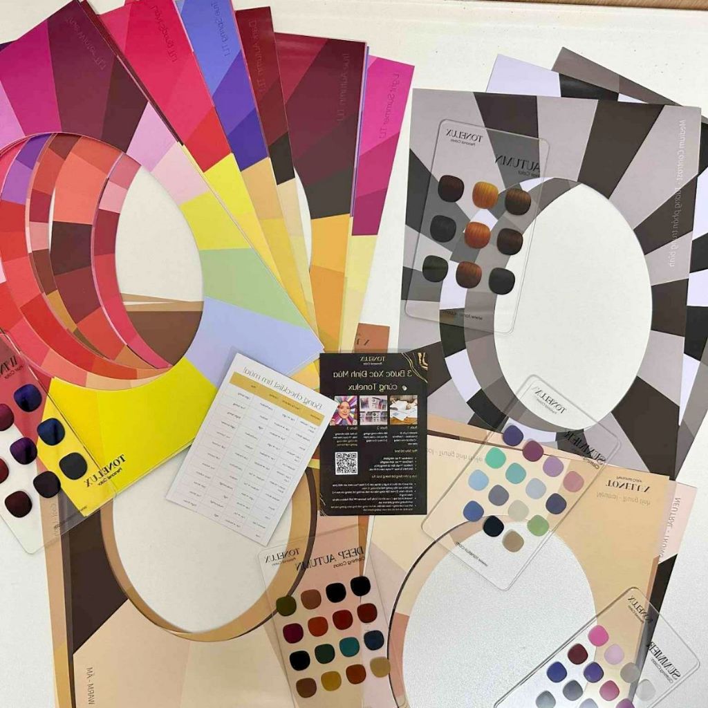 Bộ Test Personal Color 15 Tờ – Combo Cơ Bản Cho Người Mới Bắt Đầu CB16A4